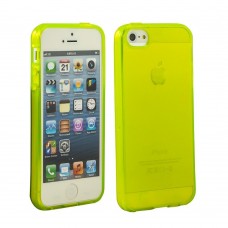 iPhone SE 5 5s - TPU Soft Protective Phone Cover and Case - Clear Mint Green